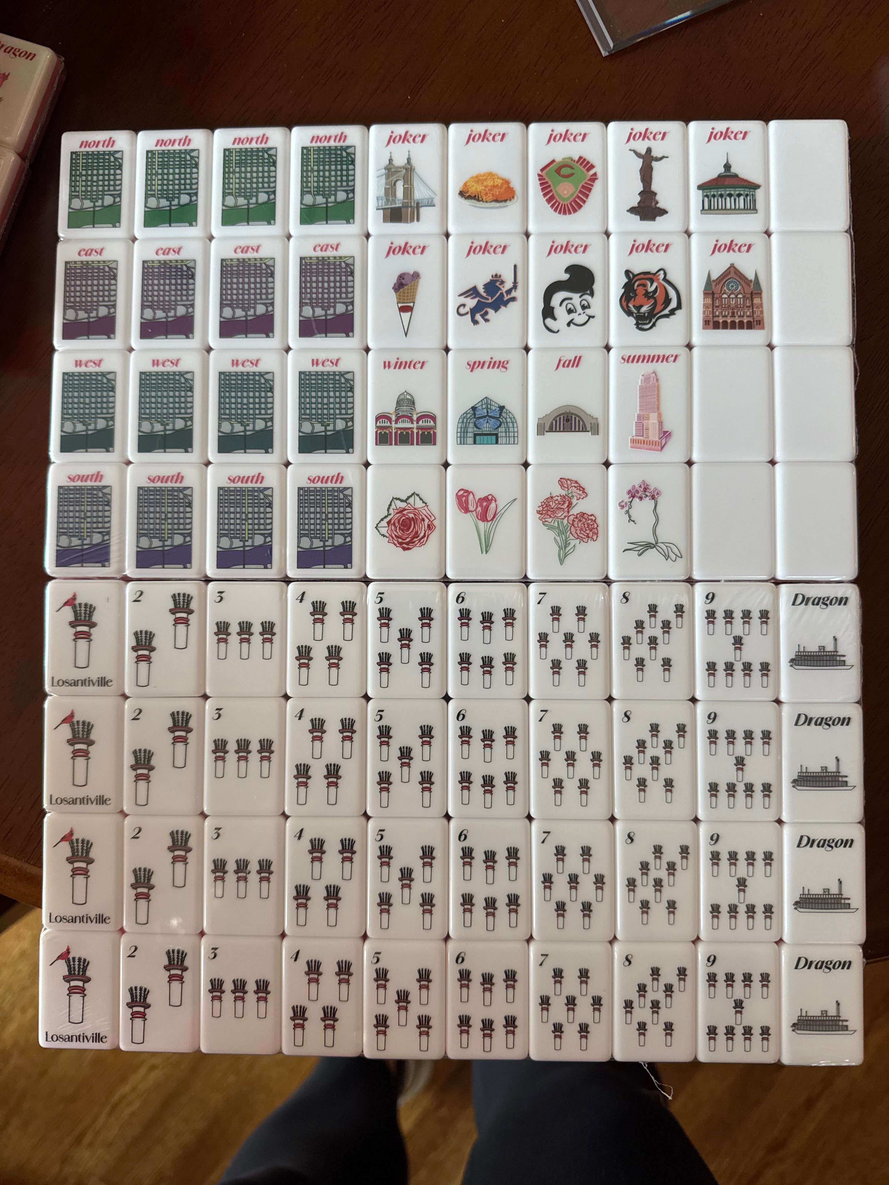 Cincinnati Mahjong Tiles