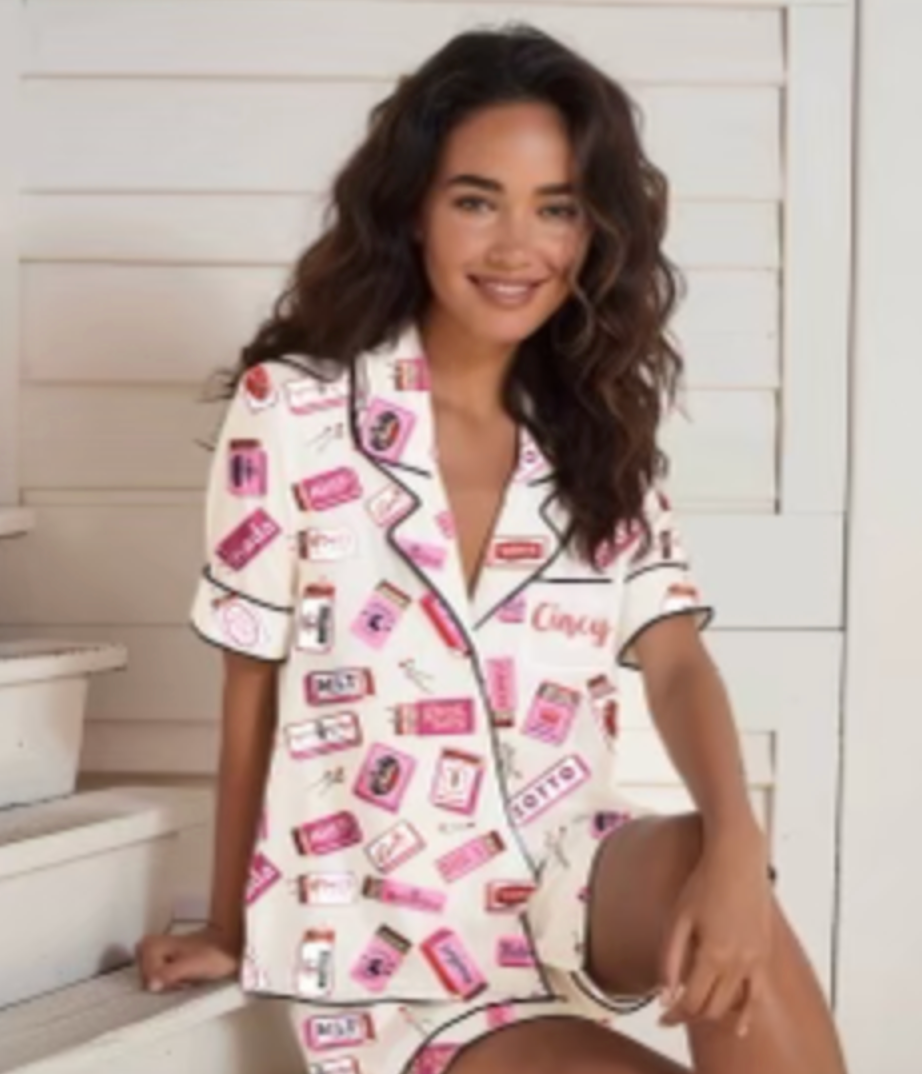 Sleepy Saturday PJ Short Set