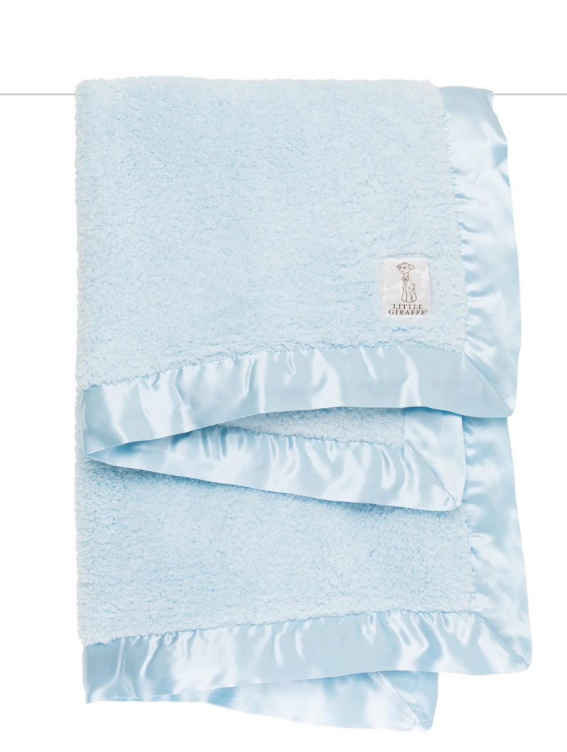 Chenille Blanket Blue