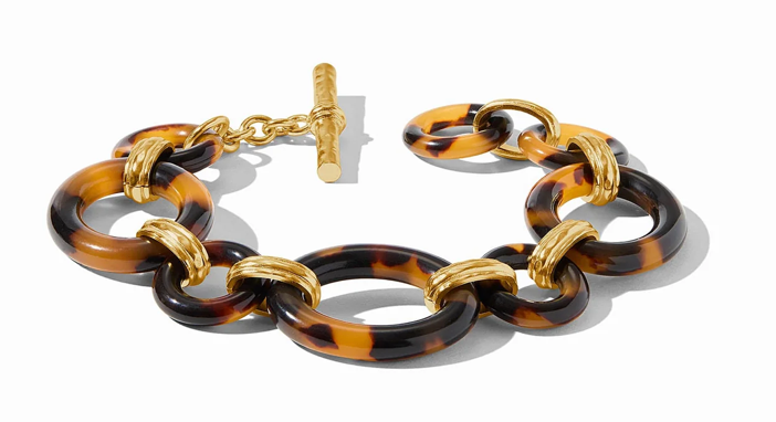 Madison Link Bracelet- Tortoise