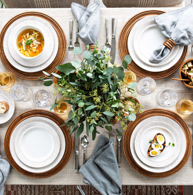 Blenheim Oak WW Dinner Plate