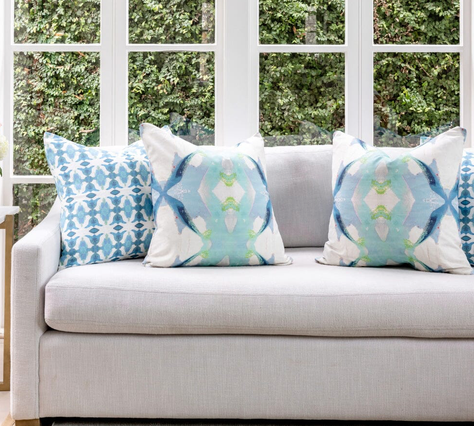 Jasmine Blue 22x22