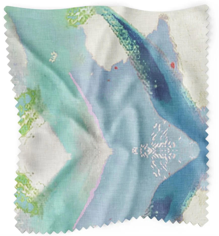 Jasmine Blue 22x22