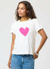 KERRI ROSENTHAL Imperfect Tee-Hot Pink
