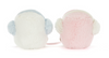 Jellycat Amusables Toastie Pink and Wh Marshmellows