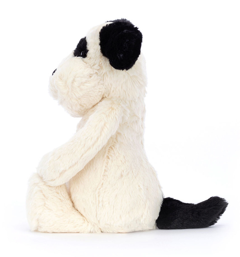 Jellycat Bashfull Puppy Medium BLK/CRM