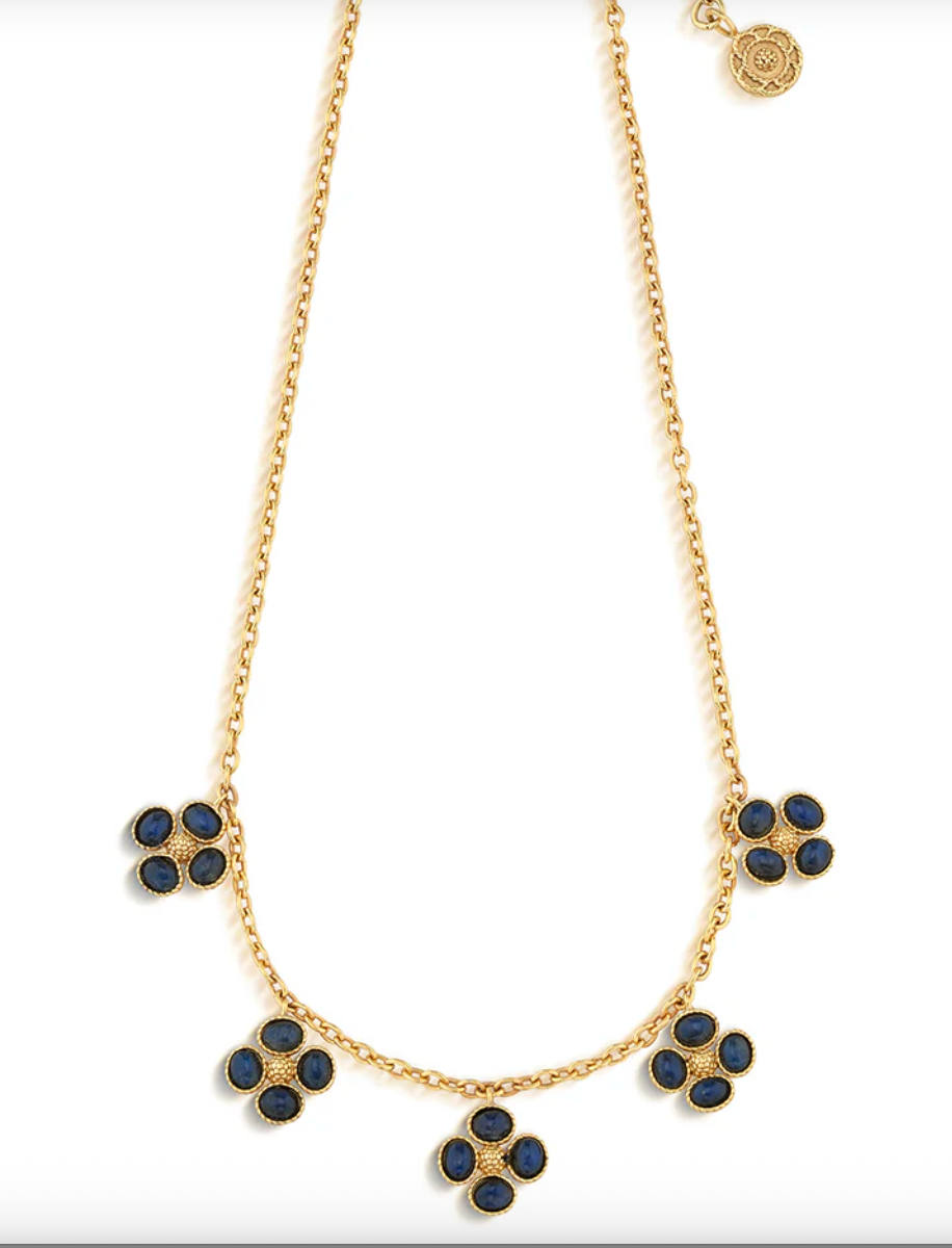 Capucine De Wulf Berry Clover Multi Station Necklace