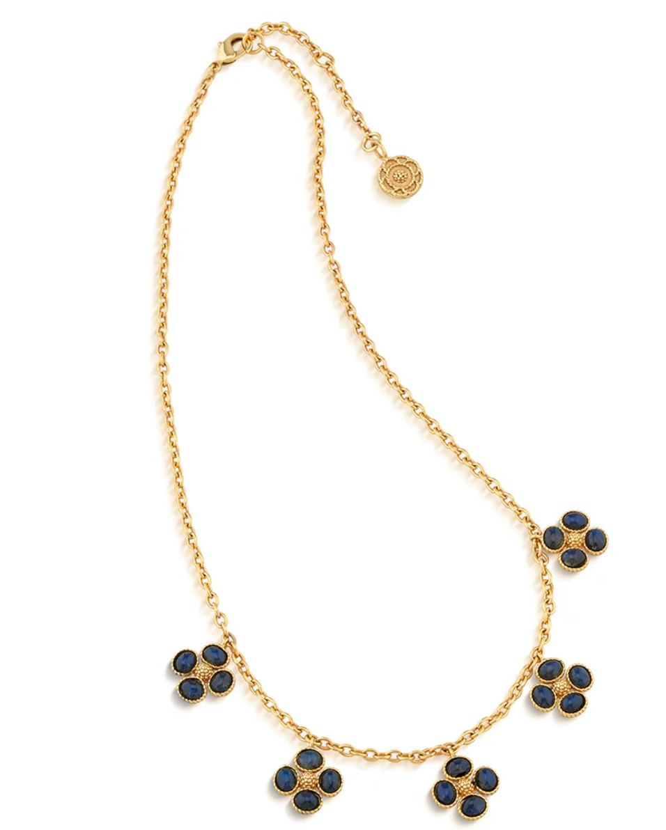 Capucine De Wulf Berry Clover Multi Station Necklace