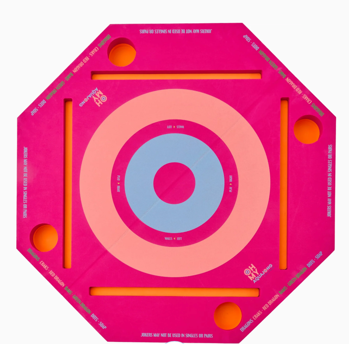 Oh My Mahjong Pink Jong Pool Mat