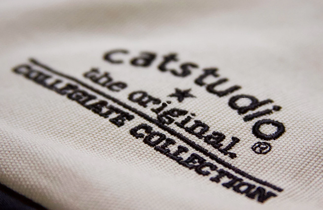 Catstudio Collegiate Embroidered Pillow 16X20