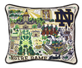 Catstudio Collegiate Embroidered Pillow 16X20
