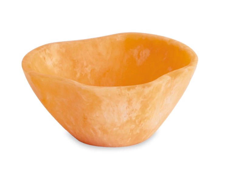 Resin Mini Wavy Round Bowl