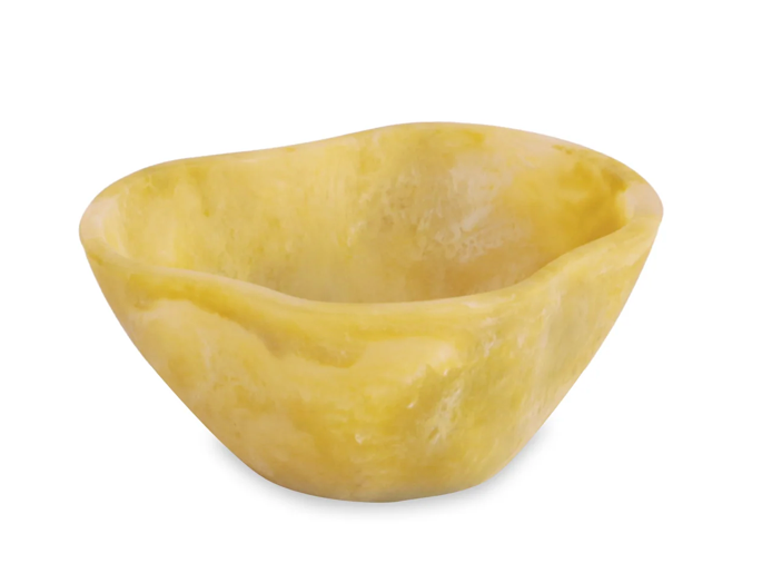 Resin Mini Wavy Round Bowl