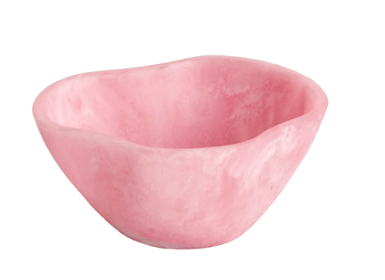 Resin Mini Wavy Round Bowl