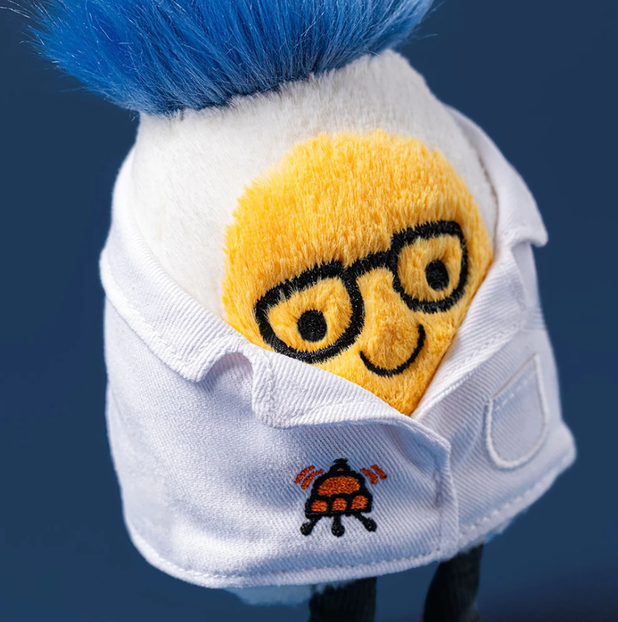 Jellycat Amusables Boiled Egg Scientist Outfit
