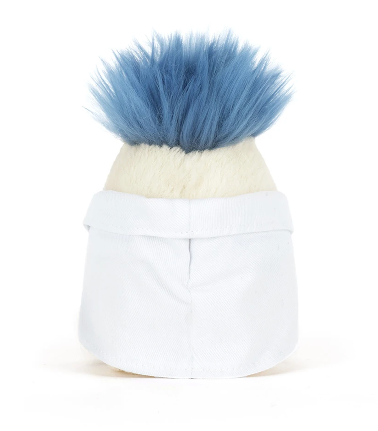 Jellycat Amusables Boiled Egg Scientist Outfit
