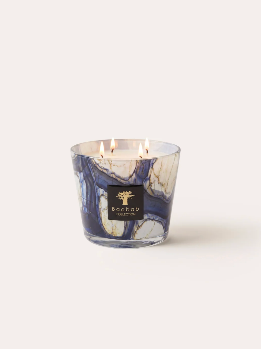 Baobab Stones Lazuli Candle