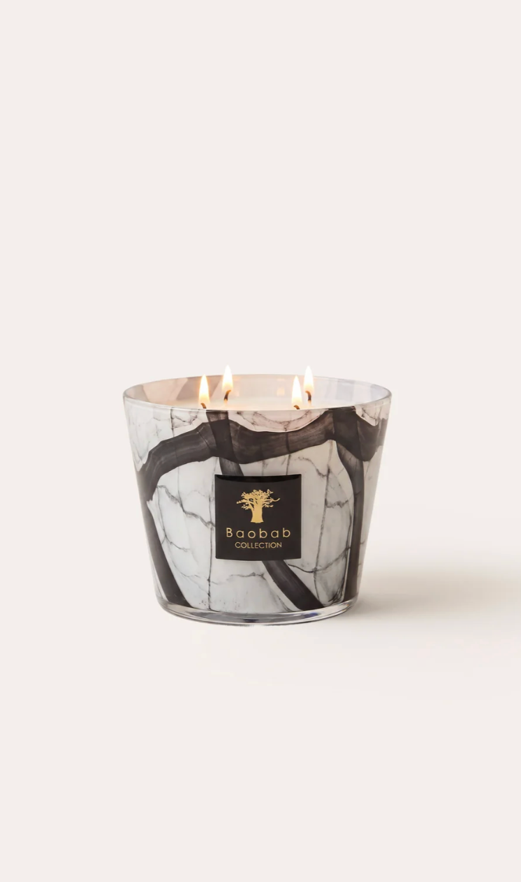 Baobab Stones Marble Candle