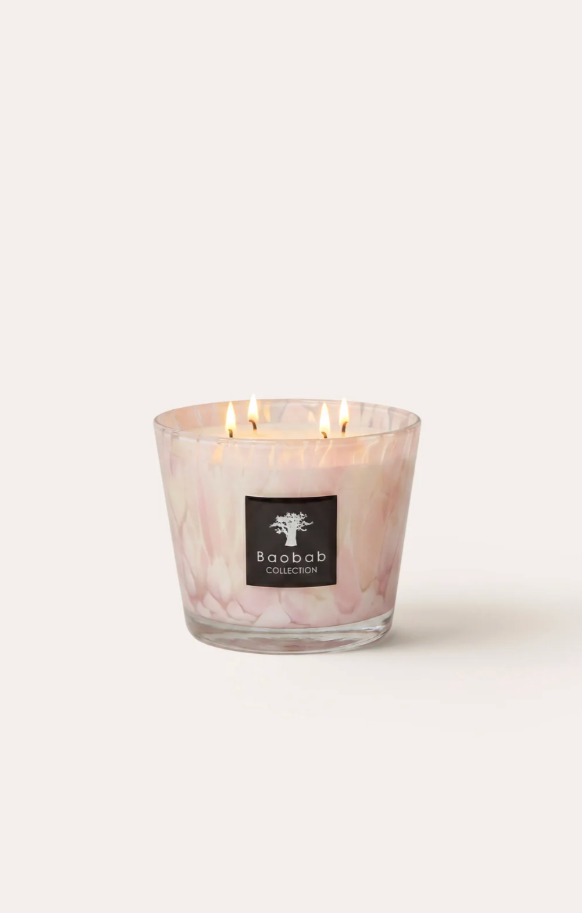 Baobab White Pearls Candle